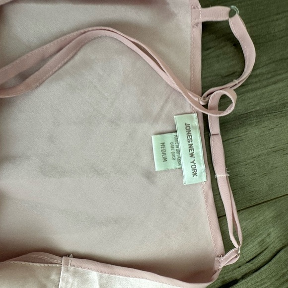 Victoria's Secret Pink and White Satin Camisole - Picture 6 of 6